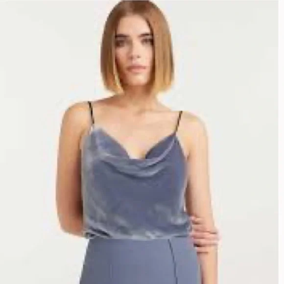 Cinq a Sept Marta Velvet Camisole Sz S - Picture 2 of 9